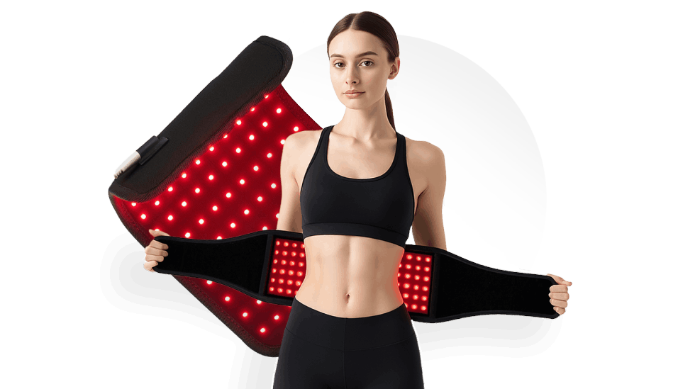 Glokore Red Light Therapy Wrap Pain Relief Recovery Device